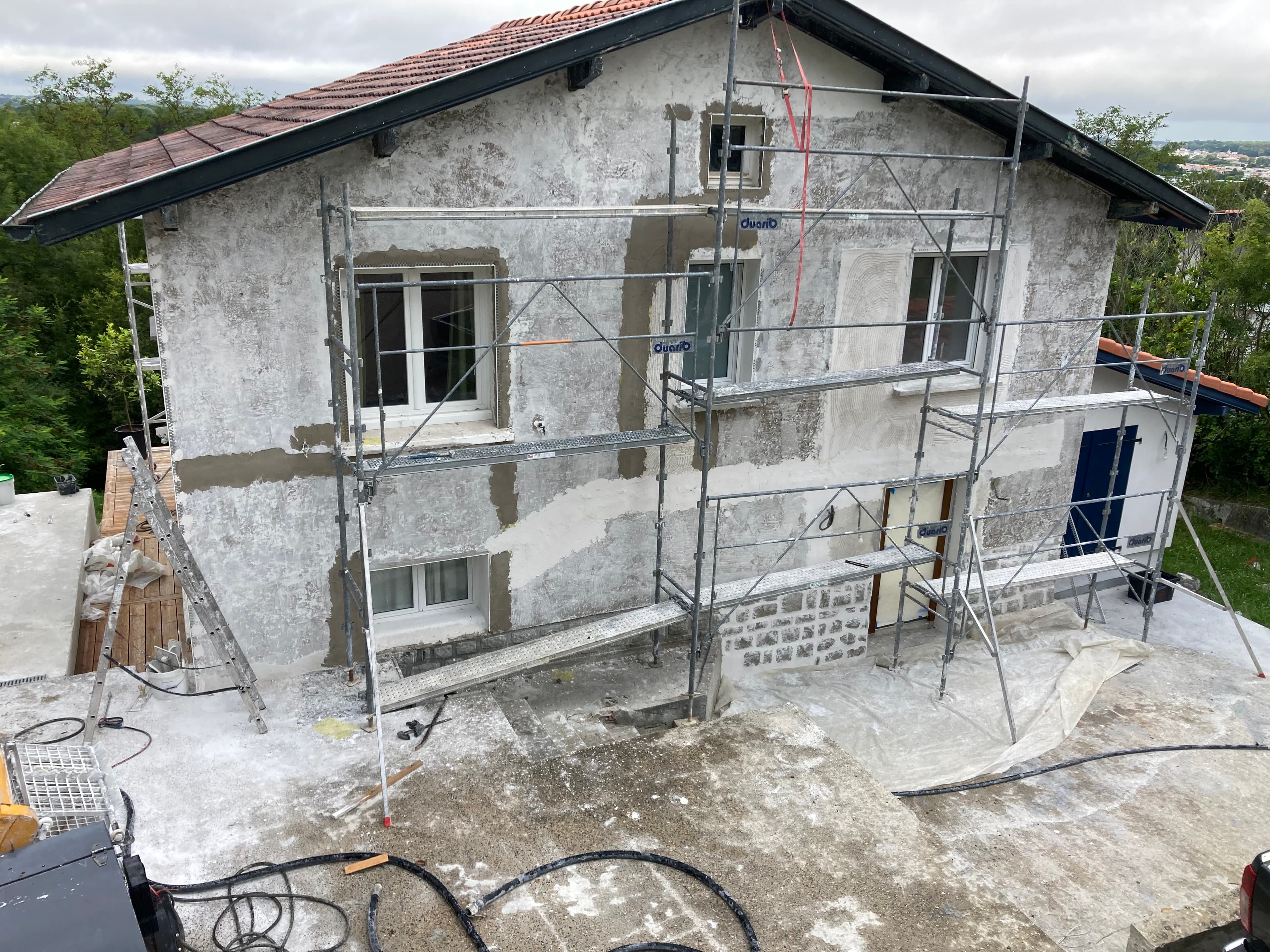 Sablage et reprise totale des façades